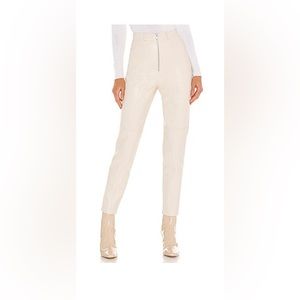 Lovers & Friends white faux leather pants size M. Never worn